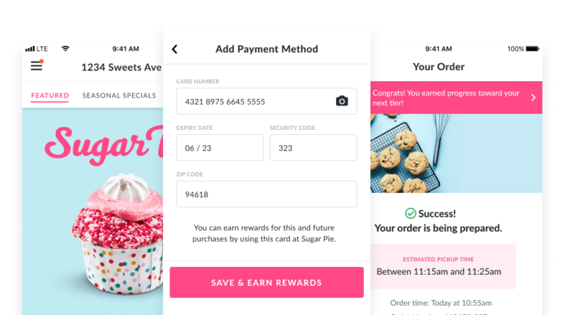 Native Online Ordering flow