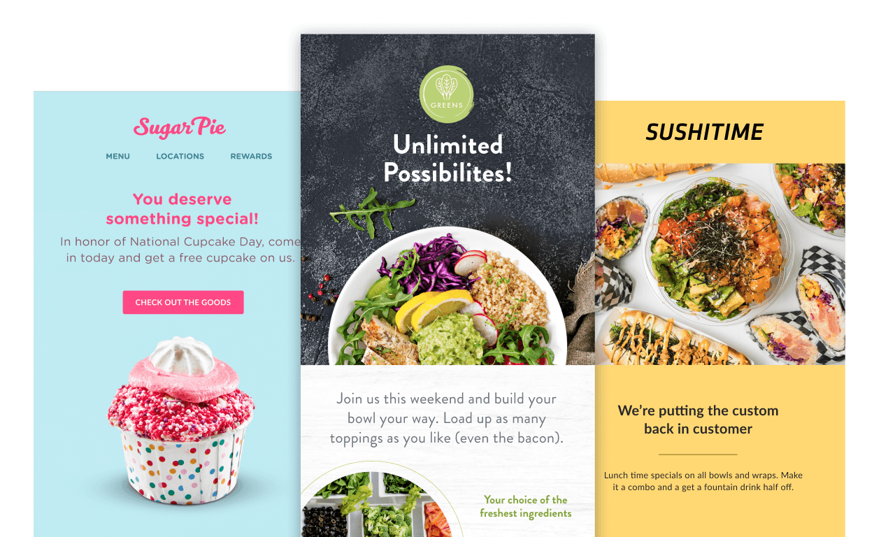 Engaging email marketing campaigns